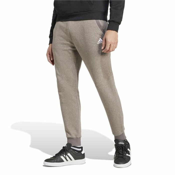 Pantalón Largo Deportivo Adidas Seasonal Essentials Melange Beige Hombre 5
