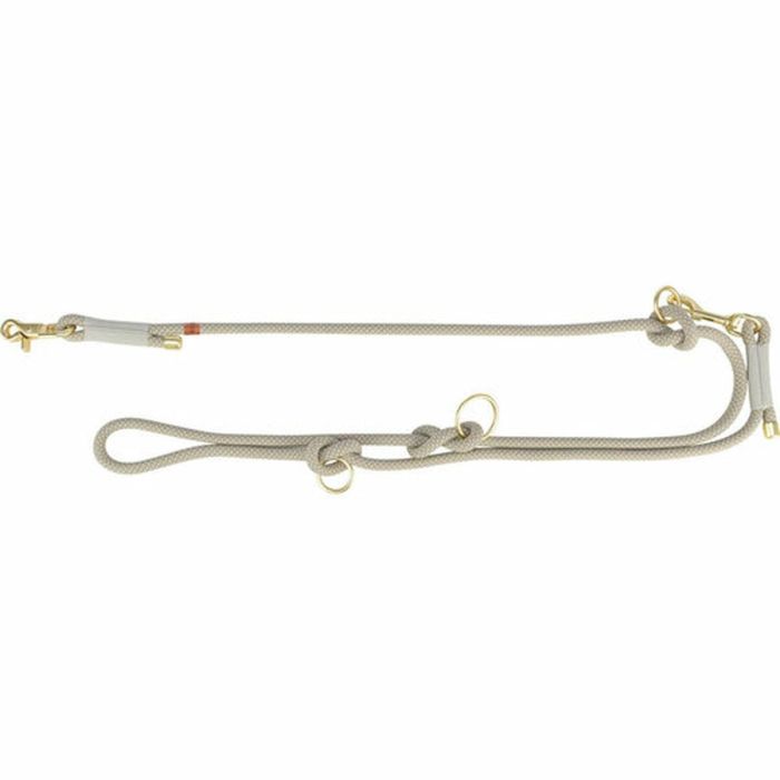 Ramal ajustable para perro Trixie Soft Rope Gris Gris claro L L/XL 1
