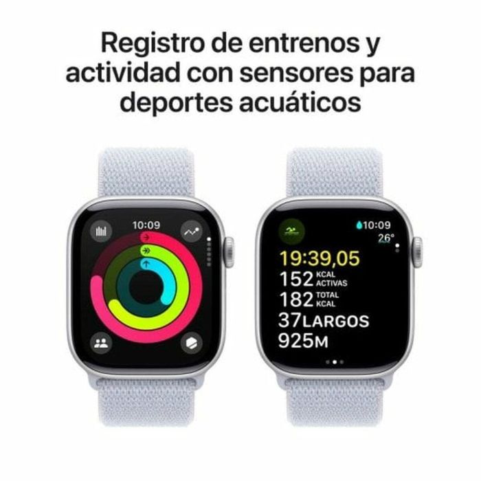 Smartwatch Apple Watch Series 10 Azul Plateado 6