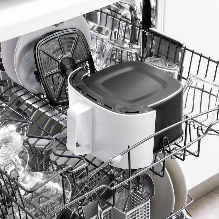 Freidora de Aire InnovaGoods Fryinn Lite 2000 Blanco 1200 W 2 L 8 Freidora de Aire InnovaGoods Fryinn Lite 2000 Blanco 1200 W 2 L 8