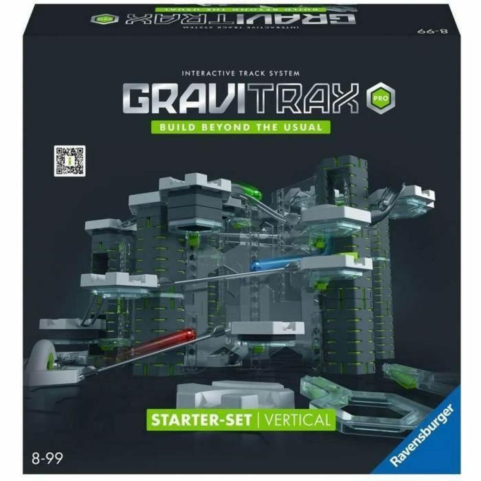 Ravensburger 22426 GraviTrax PRO Starter Set Vertical, 152 piezas - Circuito de mármol, 8 años