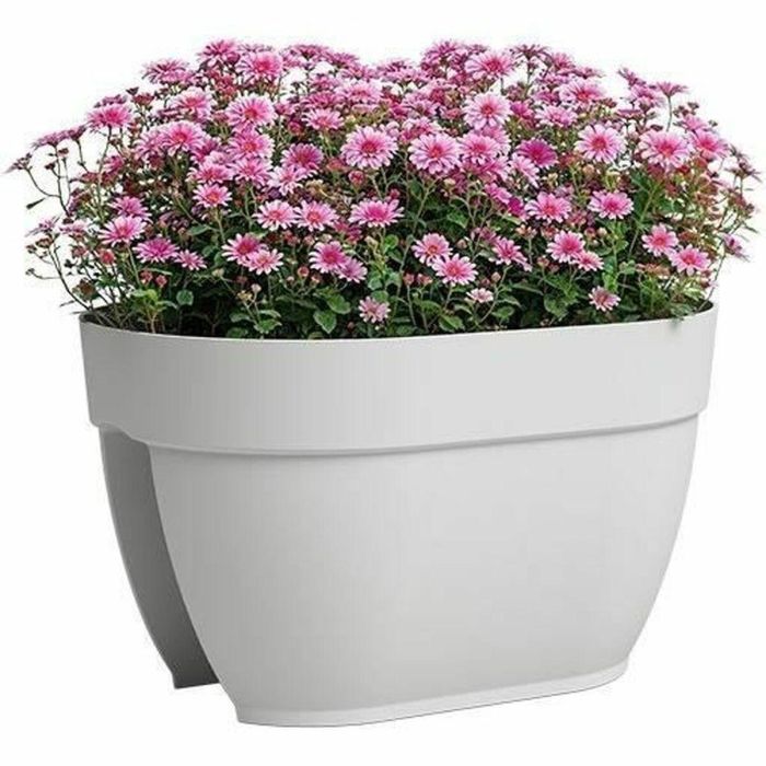 Artevasi 5600442850840 Jardinera Capri Campana para Balcón 40 cm Blanco 1