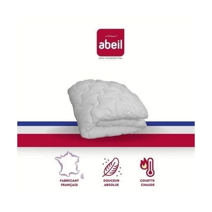Abeil edredón Douvet Absolue cálido, microfibra 100% poliéster, 400 g/m², tacto suave, 200x200 cm blanco 0 Abeil edredón Douvet Absolue cálido, microfibra 100% poliéster, 400 g/m², tacto suave, 200x200 cm blanco 0