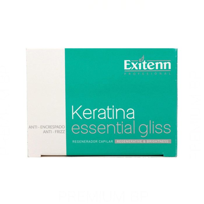 Exitenn Keratina Essential Gliss Tratamiento Acondicionador Cabello Deshidratado 12 Viales 7ml