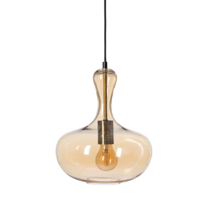 Lámpara de Techo Dorado Caramelo 60 W Lámpara de Techo Dorado Caramelo 60 W
