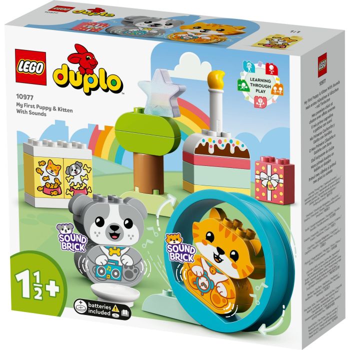 Playset Lego 10977 DUPLO My First Puppy Kitten (22 Piezas) 9
