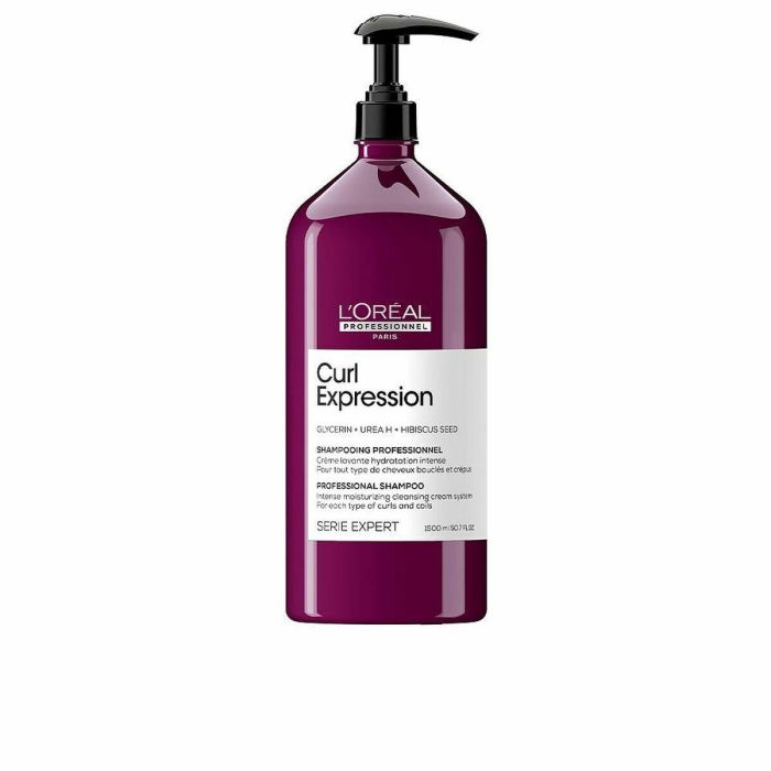 L'Oréal Expert Curl Expression Champú Crema Limpiadora Hidratación Intensa 1500 ml