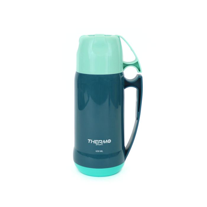Thermosport Termo de Plástico con Taza 0.65 Litros (12 Unidades) 4 Thermosport Termo de Plástico con Taza 0.65 Litros (12 Unidades) 4