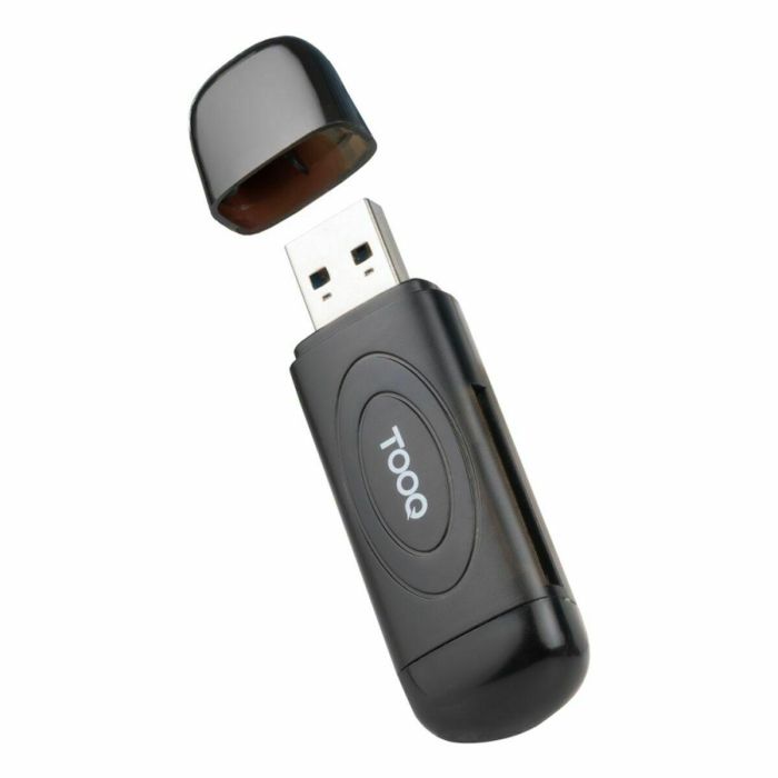 Lector de Tarjetas TooQ TQR-3002B Negro 0 Lector de Tarjetas TooQ TQR-3002B Negro 0