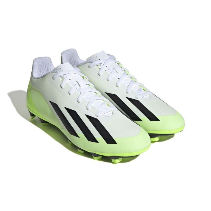 Botas de Fútbol para Adultos Adidas X Crazyfast.4 Fxg Blanco 3 Botas de Fútbol para Adultos Adidas X Crazyfast.4 Fxg Blanco 3