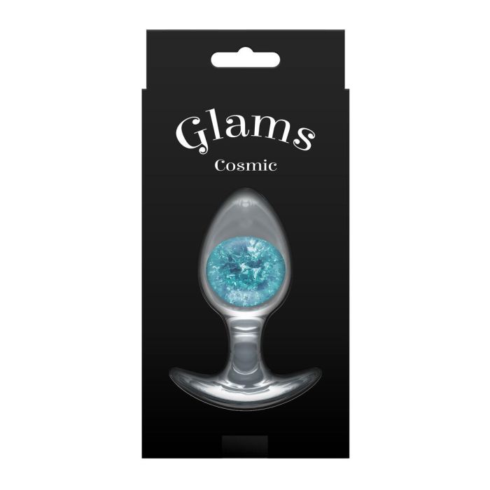 Plug Anal NS Novelties Glams Azul (8 cm) 2 Plug Anal NS Novelties Glams Azul (8 cm) 2