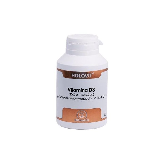 Holovit Vitamina D3 2.000 Ui + K2 180 Càps