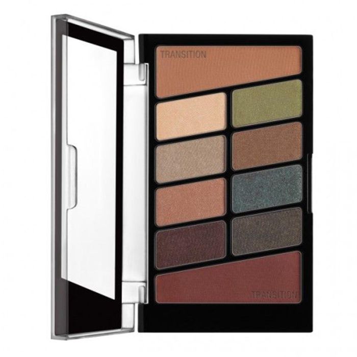 Wetn Wild Coloricon 10 pan paleta sombra de ojos comfort zone