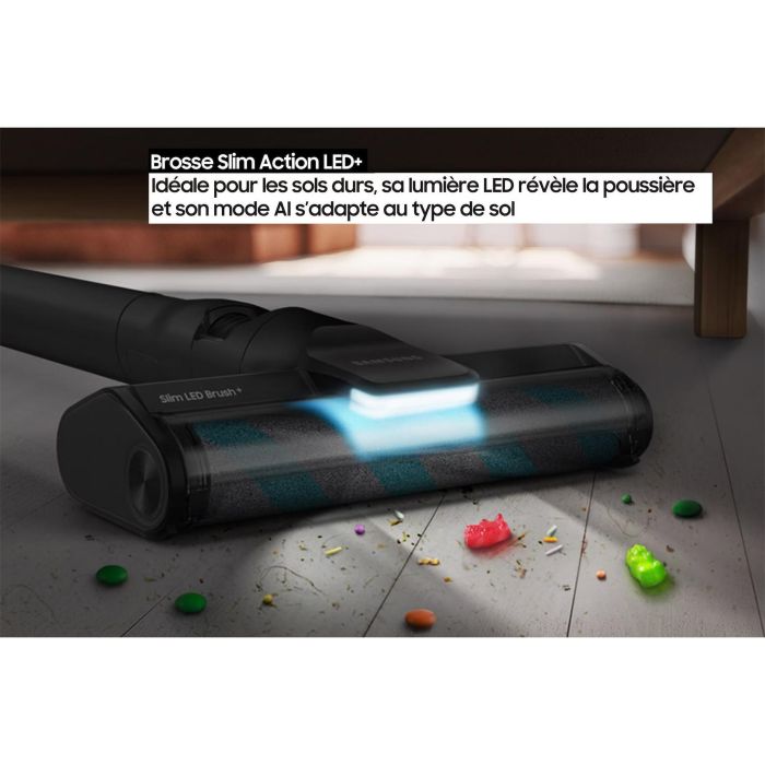 SAMSUNG BESPOKE AI Jet Lite Pet VS80F28ELP - Aspiradora Escoba Inalámbrica 770W, 60 min, 0.5L - Gris 5 SAMSUNG BESPOKE AI Jet Lite Pet VS80F28ELP - Aspiradora Escoba Inalámbrica 770W, 60 min, 0.5L - Gris 5