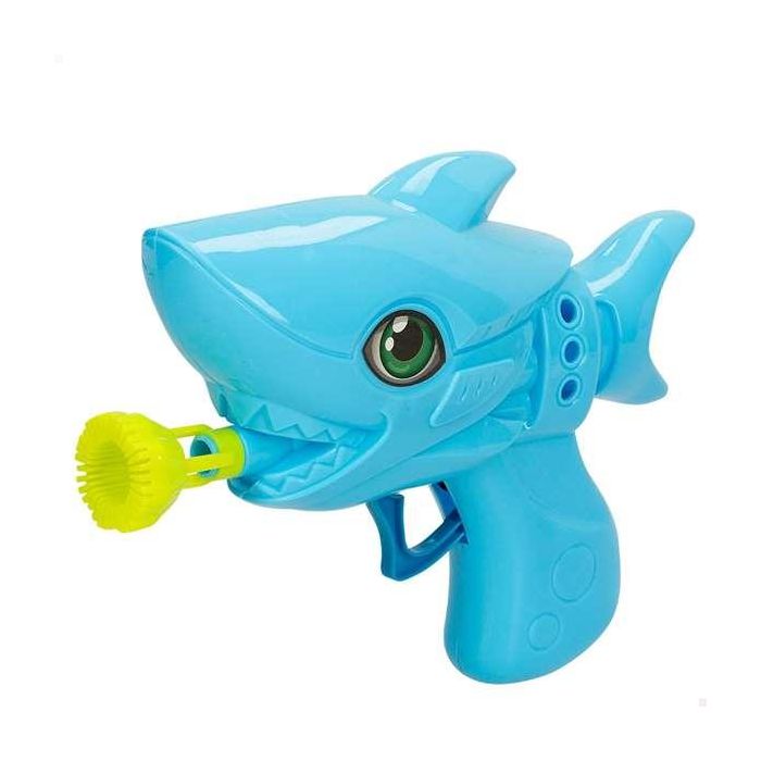 Pistola pompas tiburon eléctrica color bubbles 17 cm 3 Pistola pompas tiburon eléctrica color bubbles 17 cm 3