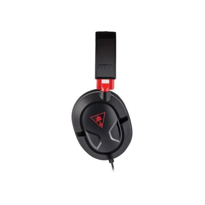 Turtle Beach TBS-6003-02 Auriculares para juegos Recon 50 compatibles con PC, PS4, Xbox, Switch, Mobile, 40mm, Micrófono, Ligeros y Cómodos 2