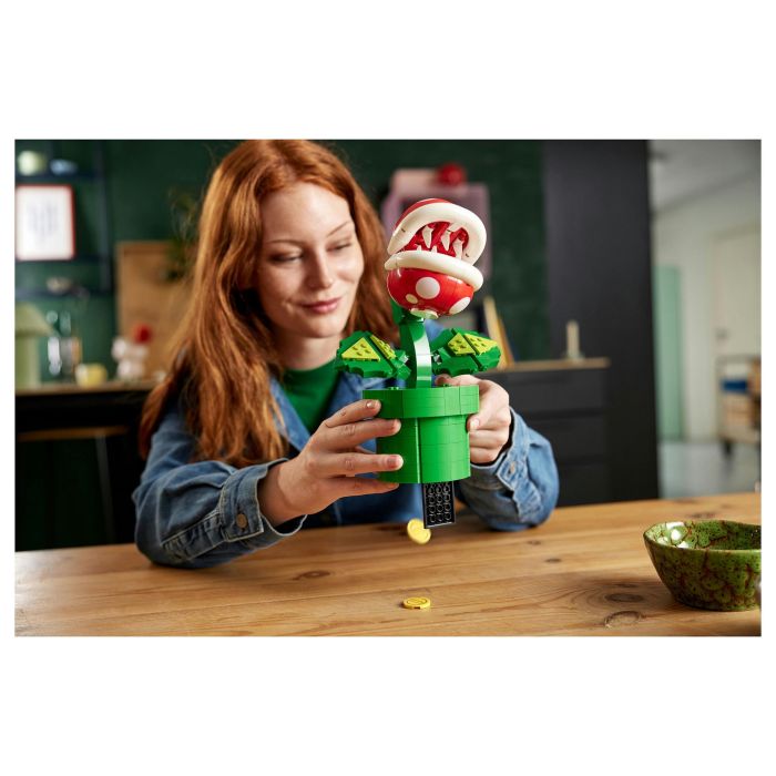 Lego Super Mario 71426 Planta Piraña, Figura Articulada con Tubo y 2 Piezas, Modelo para Adultos, Idea de Regalo 27