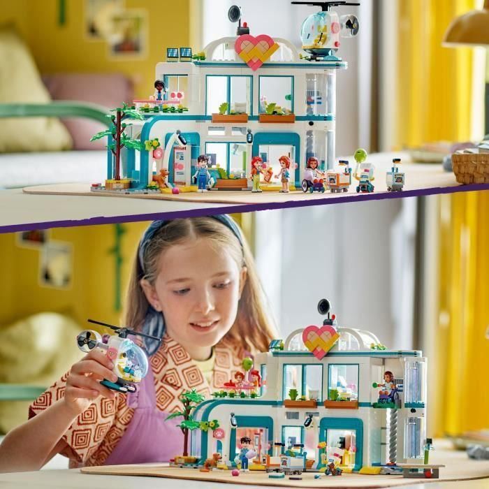 LEGO 42621 Friends Heartlake City Hospital, Juguete con Helicóptero y Minifiguras que Incluyen a Otoño y un Perro 4 LEGO 42621 Friends Heartlake City Hospital, Juguete con Helicóptero y Minifiguras que Incluyen a Otoño y un Perro 4