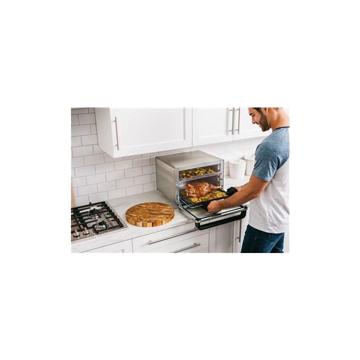 Ninja Horno de Sobremesa Multifunción 10 en 1 con Tecnología True Surround Convection para Cocción Rápida y Uniforme 17