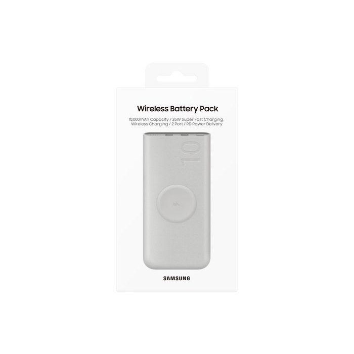 Samsung Batería Externa Inalámbrica 10Ah con Carga Súper Rápida 25W PD 3.0 PPS 2x USB-C Beige 6 Samsung Batería Externa Inalámbrica 10Ah con Carga Súper Rápida 25W PD 3.0 PPS 2x USB-C Beige 6