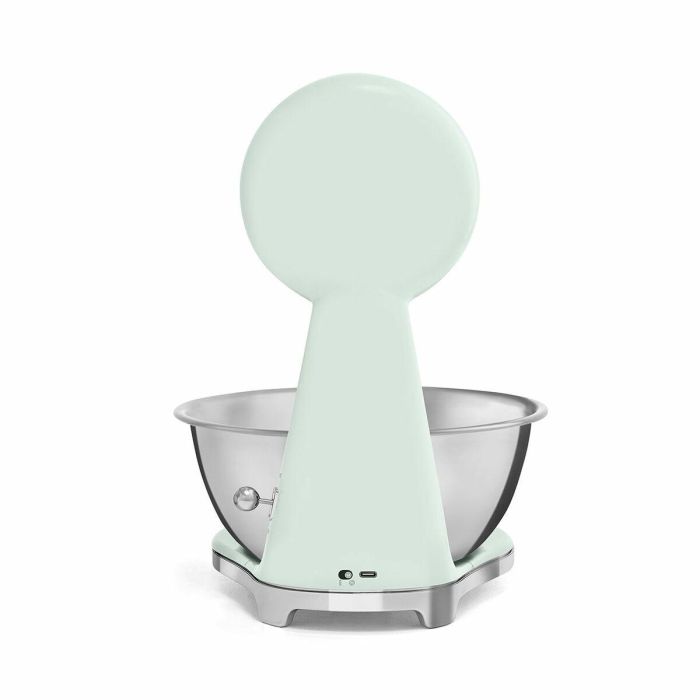 Smeg Báscula de Cocina Analógica y Digital KSF01PGWW Verde Pastel 6