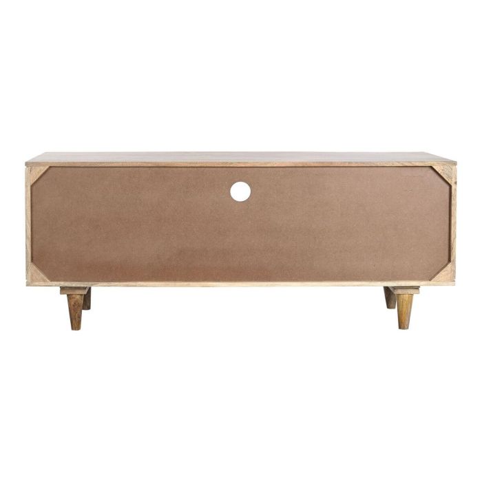 Mueble de TV DKD Home Decor 135 x 40 x 55 cm Natural Blanco Madera de mango 3 Mueble de TV DKD Home Decor 135 x 40 x 55 cm Natural Blanco Madera de mango 3