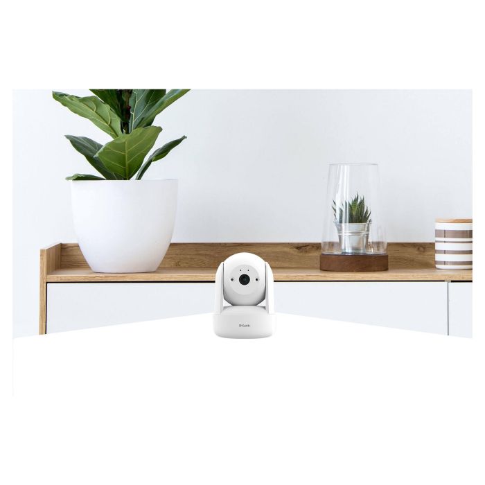 D-Link Cámara Videovigilancia DCS-6501LH 2K Pan Tilt Visión Nocturna 8m Control App Alexa Google Assistant 10