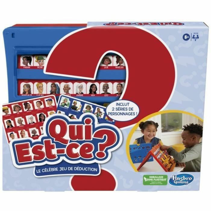 Hasbro Gaming HAS5010996182999 Quién es? Juego de Mesa Clásico para Niños a partir de 6 Años, 2 Jugadores 10