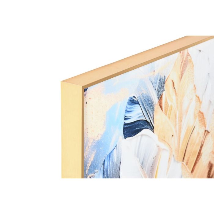 DKD Home Decor Cuadro Mural Tropical Estilo Exótico Verde Azul 120x80x3.5 cm Aluminio MDF Decoración Hogar (2 Unidades) 3 DKD Home Decor Cuadro Mural Tropical Estilo Exótico Verde Azul 120x80x3.5 cm Aluminio MDF Decoración Hogar (2 Unidades) 3