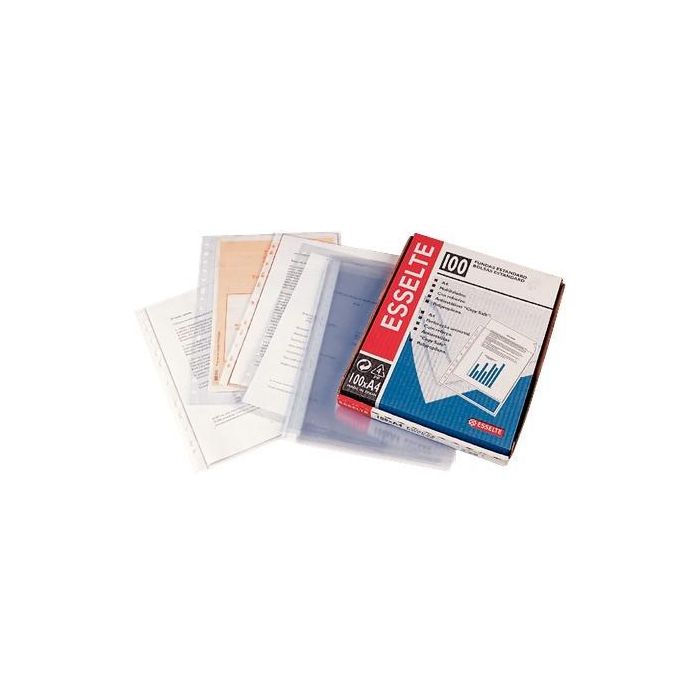 Esselte Funda Pp 16 Taladros Piel De Naranja 80 Micras A4 -100U- Esselte Funda Pp 16 Taladros Piel De Naranja 80 Micras A4 -100U-
