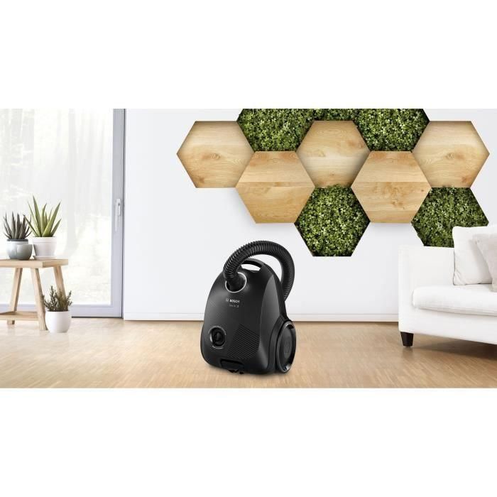 BOSCH GL20S Negro - Aspirador con bolsa - 600 W - Nivel sonoro 80 dB 3 BOSCH GL20S Negro - Aspirador con bolsa - 600 W - Nivel sonoro 80 dB 3