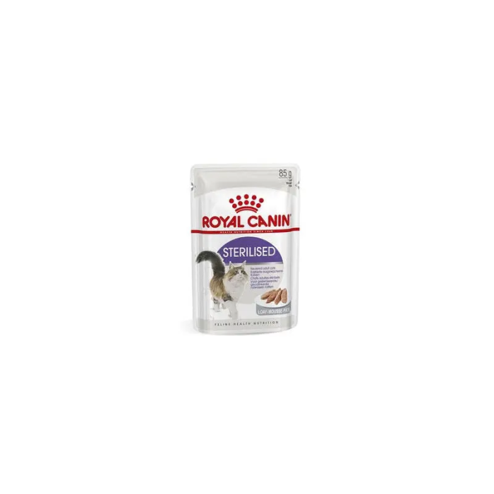 Royal Canin Feline Sterilised Loaf 12 Bolsitas X 85 gr