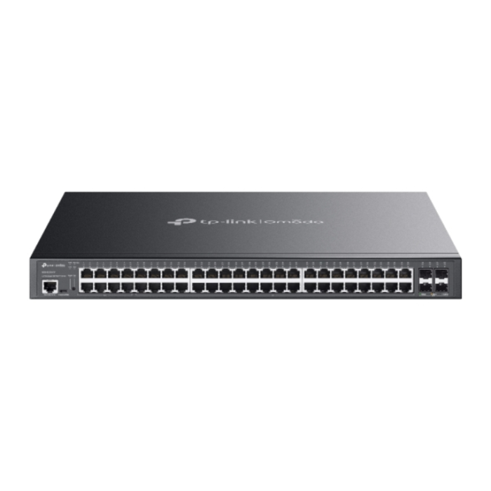 TP-Link Omada SG3452XMPP switch Gestionado L2+ Gigabit Ethernet (10/100/1000) Energía sobre Ethernet (PoE) 1U Negro TP-Link Omada SG3452XMPP switch Gestionado L2+ Gigabit Ethernet (10/100/1000) Energía sobre Ethernet (PoE) 1U Negro