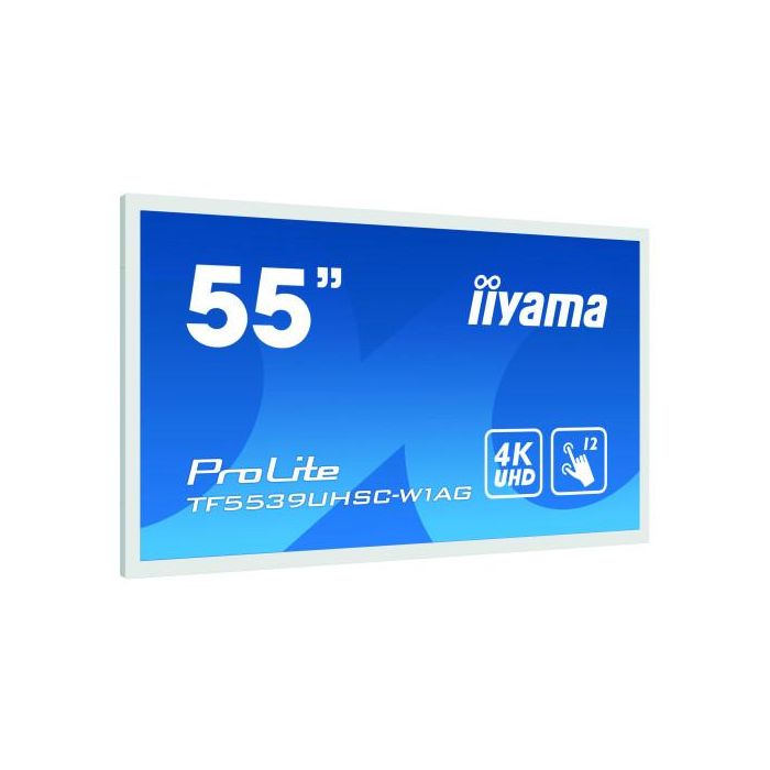 iiyama ProLite TF5539UHSC-W1AG monitor pantalla táctil 139,7 cm (55") 3840 x 2160 Pixeles Multi-touch Multi-usuario Blanco 3 iiyama ProLite TF5539UHSC-W1AG monitor pantalla táctil 139,7 cm (55") 3840 x 2160 Pixeles Multi-touch Multi-usuario Blanco 3