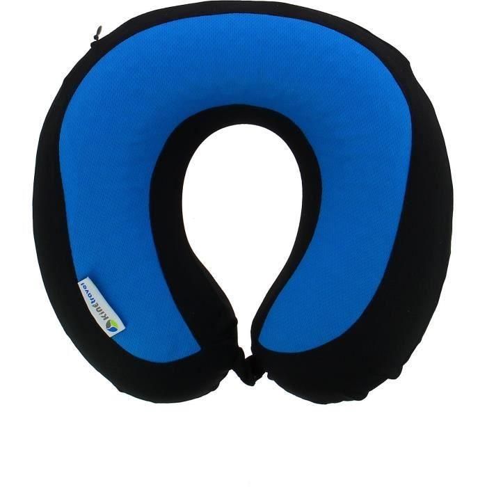 Soporte cervical de gel - KINE TRAVEL - 169803 - Negro y azul 3