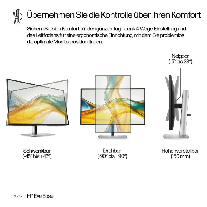 HP 527pq Monitor QHD 27 Pulgadas IPS 2560x1440@100Hz DP/HDMI/USB 350cd 5ms Negro 2