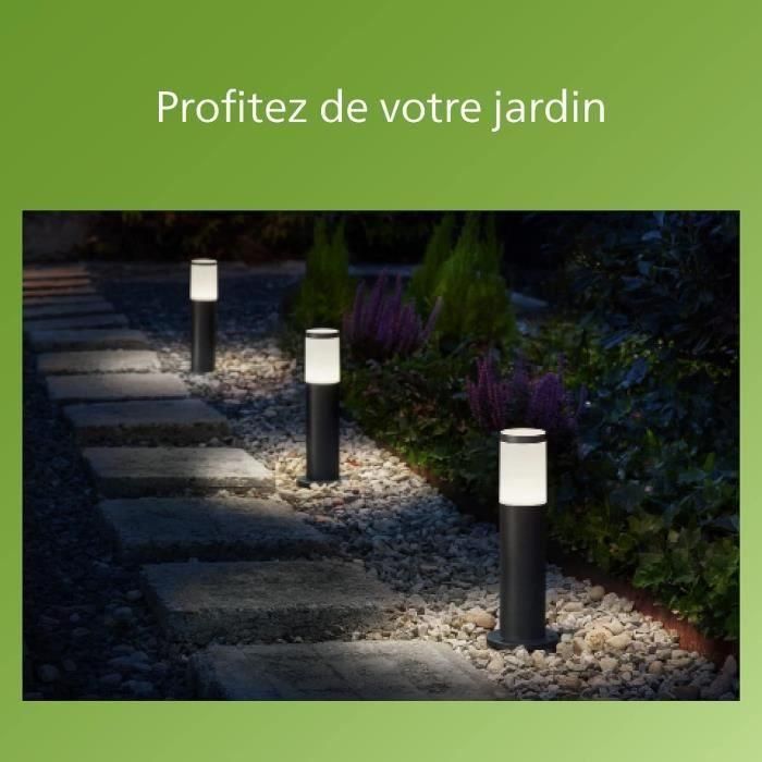 Pack de 3 terminales de exterior PHILIPS Garden Link - Baja tensión - 24W, IP44, 2700K - Antracita 5 Pack de 3 terminales de exterior PHILIPS Garden Link - Baja tensión - 24W, IP44, 2700K - Antracita 5