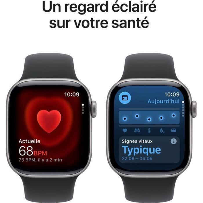 Apple Watch S11 Aluminium 42mm Space Grau (Sportarmband schwarz) 2 Apple Watch S11 Aluminium 42mm Space Grau (Sportarmband schwarz) 2