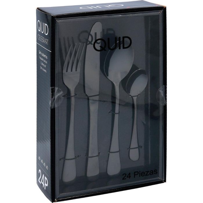 Set 24 Cubiertos Acero Inox Celebrart Quid 26 cm-2 mm 2 Set 24 Cubiertos Acero Inox Celebrart Quid 26 cm-2 mm 2