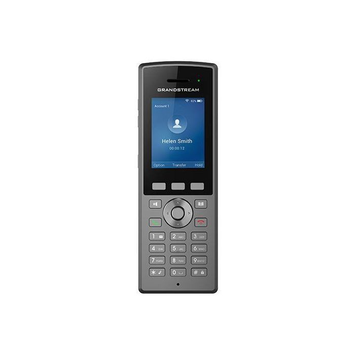 Grandstream Wi-Fi 802.11ac, Bluetooth, 2 SIP accounts, 2 lines, Micro USB, 3.5 mm, 2000 mAh Grandstream Wi-Fi 802.11ac, Bluetooth, 2 SIP accounts, 2 lines, Micro USB, 3.5 mm, 2000 mAh