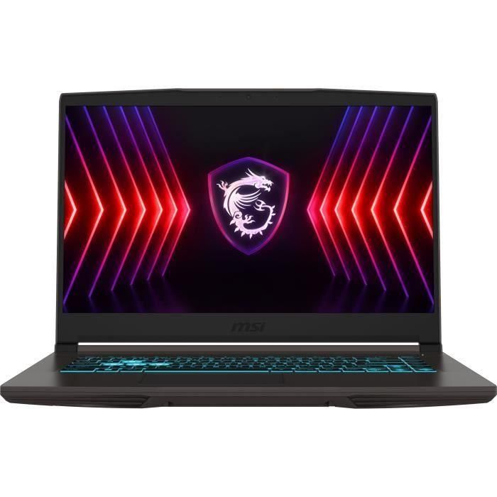 PC portátil para juegos - MSI - Thin 15 B12UC-2489XFR - 15.6 FHD 144Hz - i5-12450H - 16GB RAM - 512GB SSD - RTX 3050 4GB - Sin windows