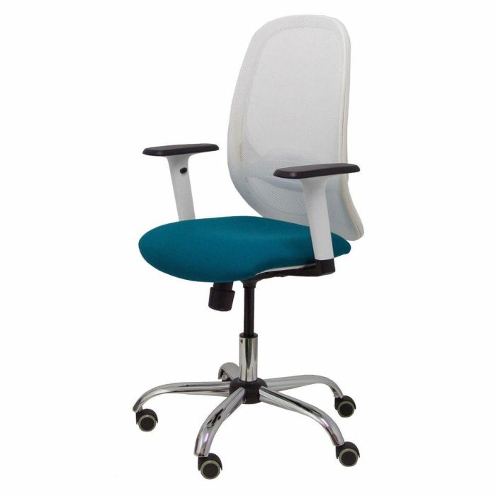 Silla de Oficina Cilanco P&C 354CRRP Blanco Verde Verde/Azul 2 Silla de Oficina Cilanco P&C 354CRRP Blanco Verde Verde/Azul 2