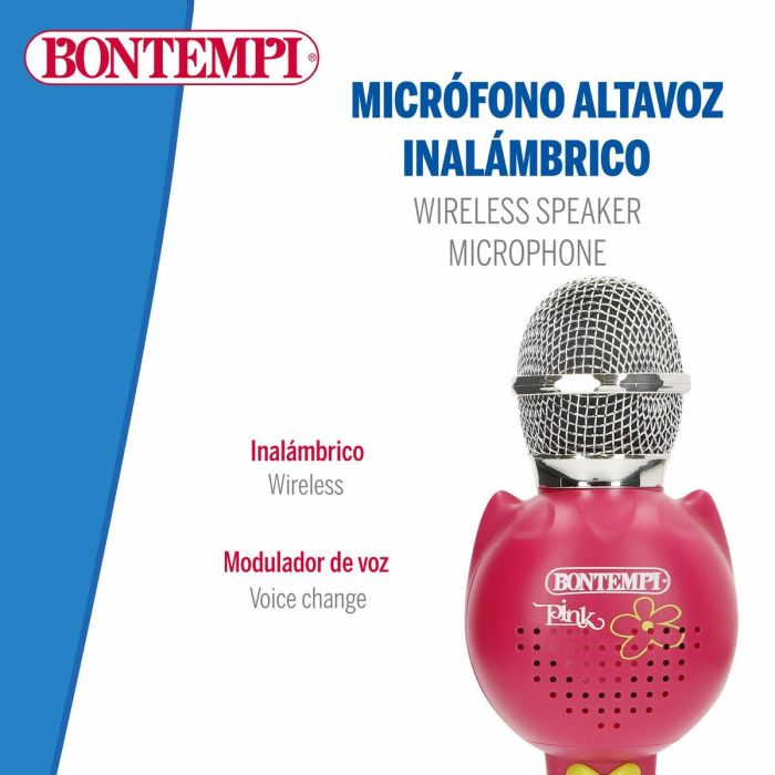 Micrófono Karaoke Bontempi 6 Unidades 5 Micrófono Karaoke Bontempi 6 Unidades 5