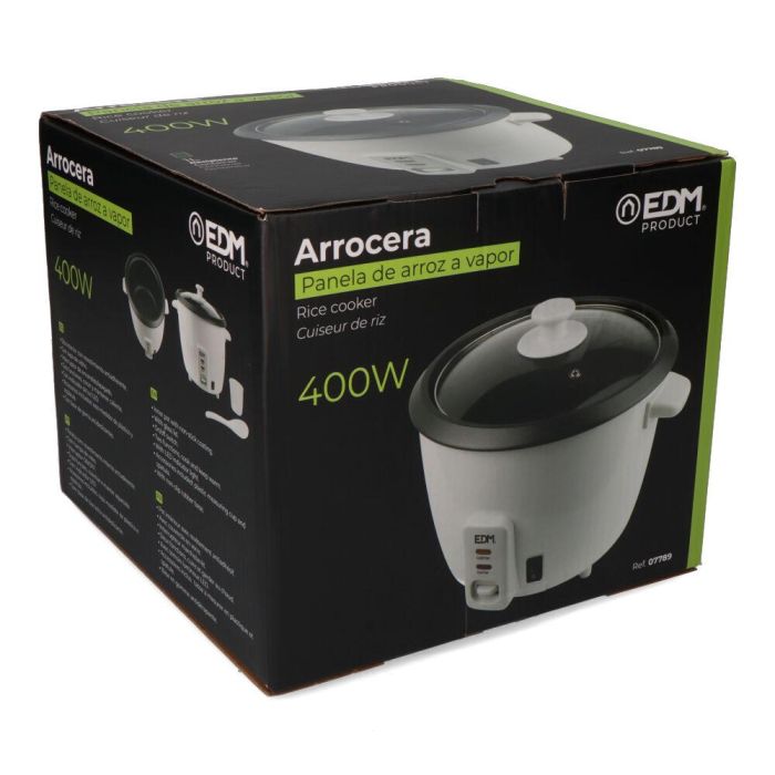 Olla arrocera 400 W 1l edm 4 Olla arrocera 400 W 1l edm 4