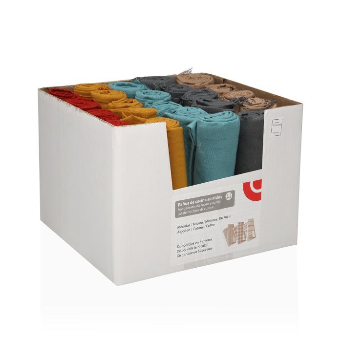 Paño Cocina Surtido 5 Colores Versa (25 Unidades) 2 Paño Cocina Surtido 5 Colores Versa (25 Unidades) 2