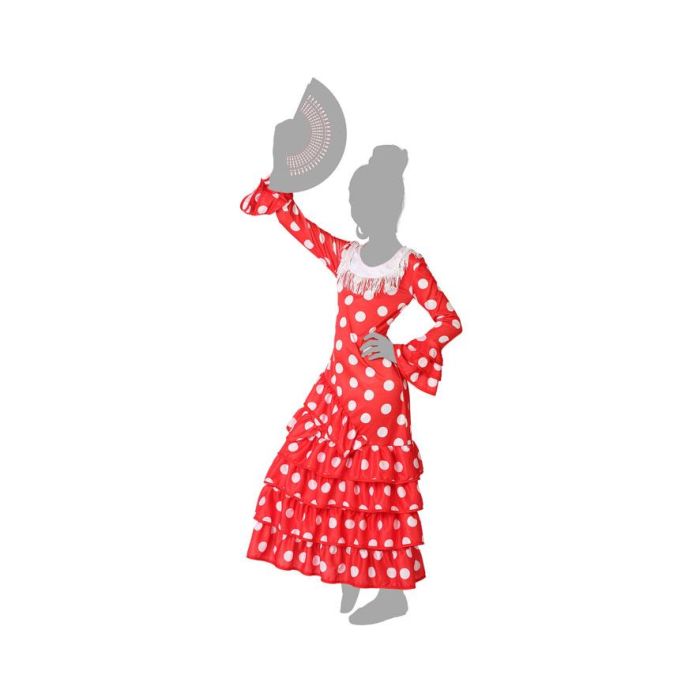 Disfraz Flamenca Rojo 3-4 4 Disfraz Flamenca Rojo 3-4 4