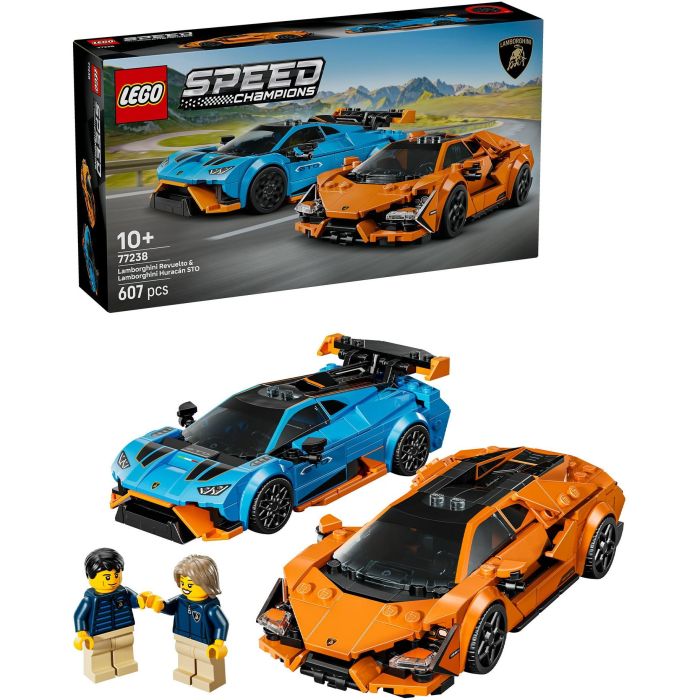 LEGO 77238 Speed Champions Lamborghini Revuelto y Huracán STO 3 LEGO 77238 Speed Champions Lamborghini Revuelto y Huracán STO 3