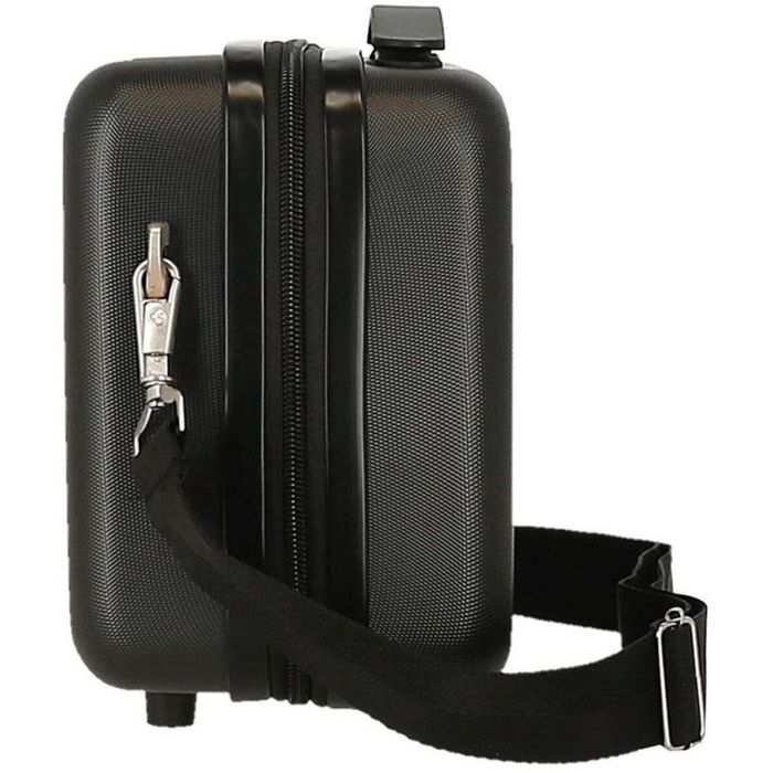 JOUMMA BAGS Neceser ABS Silver Mickey Disney Adaptable a Maleta 29x21x15cm 4