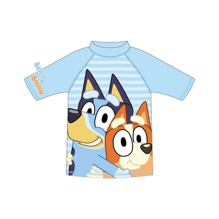 Cerdá Camiseta de Baño Infantil Bluey 4 Años Azul Claro 0 Cerdá Camiseta de Baño Infantil Bluey 4 Años Azul Claro 0
