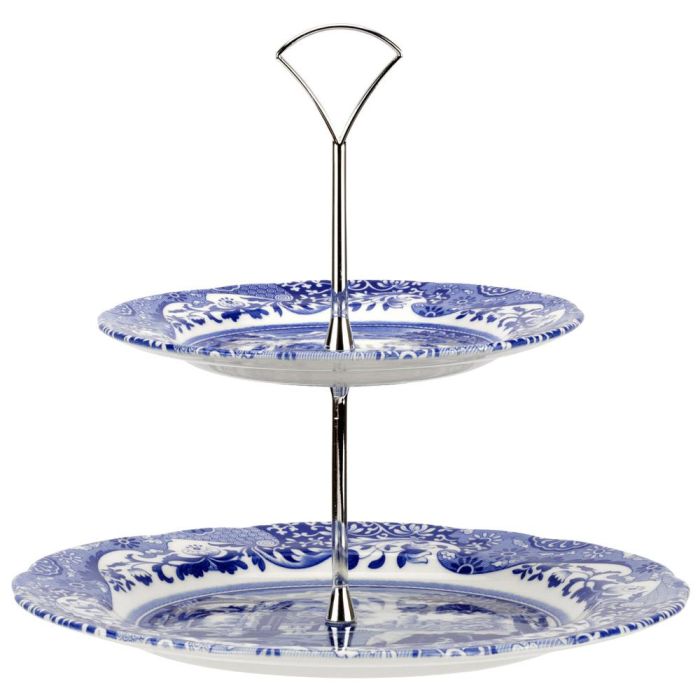 Spode Pastelera 2 Pisos Blue Italian 27-19 cm 4